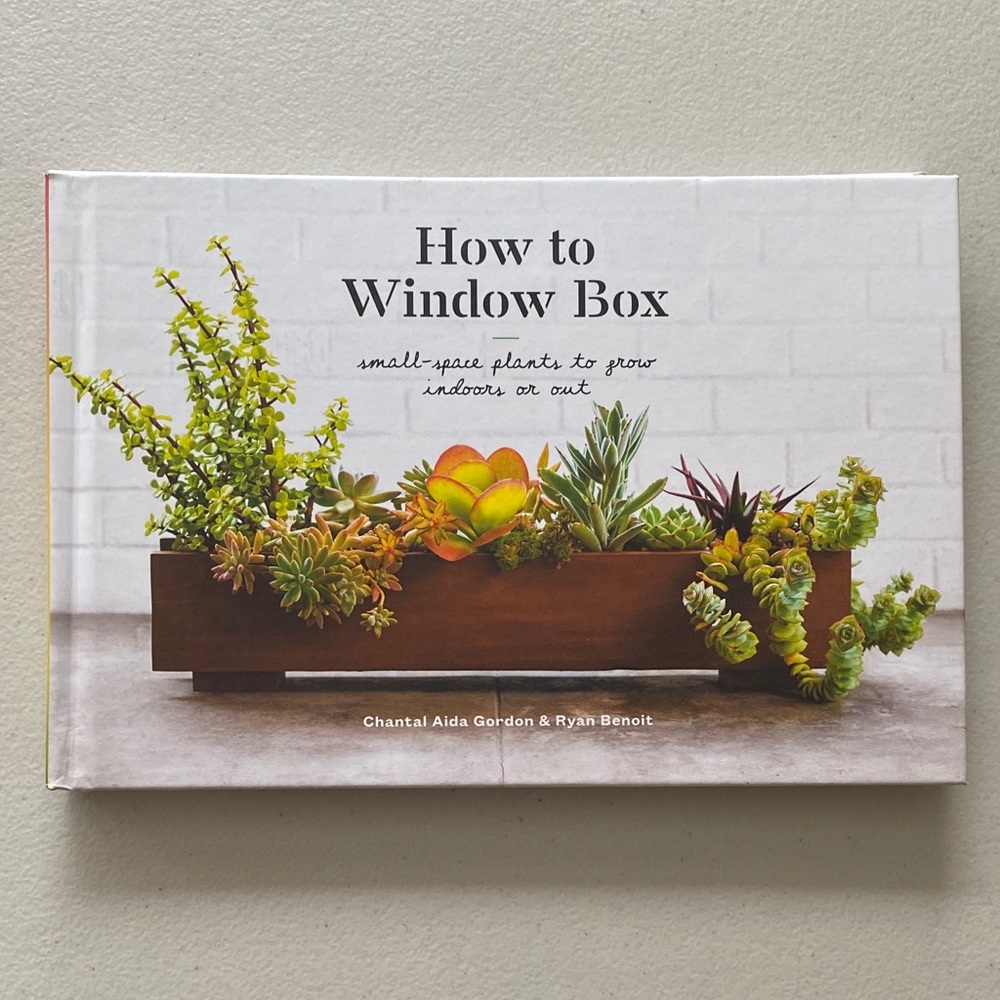 How to Window Box by Chantal Aida Gordon & Ryan Benoit - Brown Cover